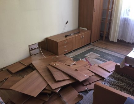 Likwidowanie mebli w mieszkaniu
