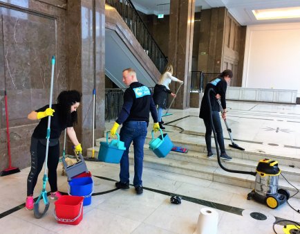 Sprzątanie po evencie