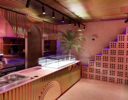 Sprzątanie po remoncie Lodziarni w Warszawie