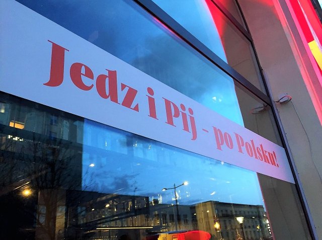 Umyte okno restauracji