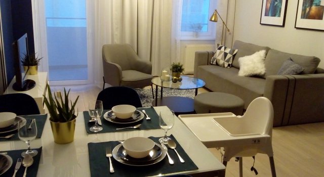 Sprzątanie apartamentu