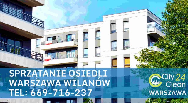 Sprzątanie Osiedli Warszawa Wilanów