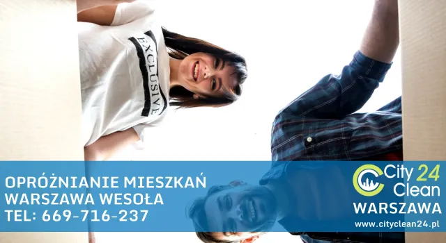 Opróżnianie mieszkań Warszawa Wesoła, wywóz mebli z piwnic