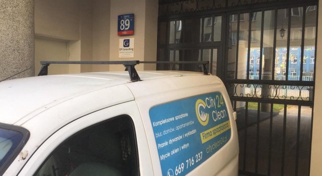 Sprzątanie po remoncie- Barbershop w Warszawie