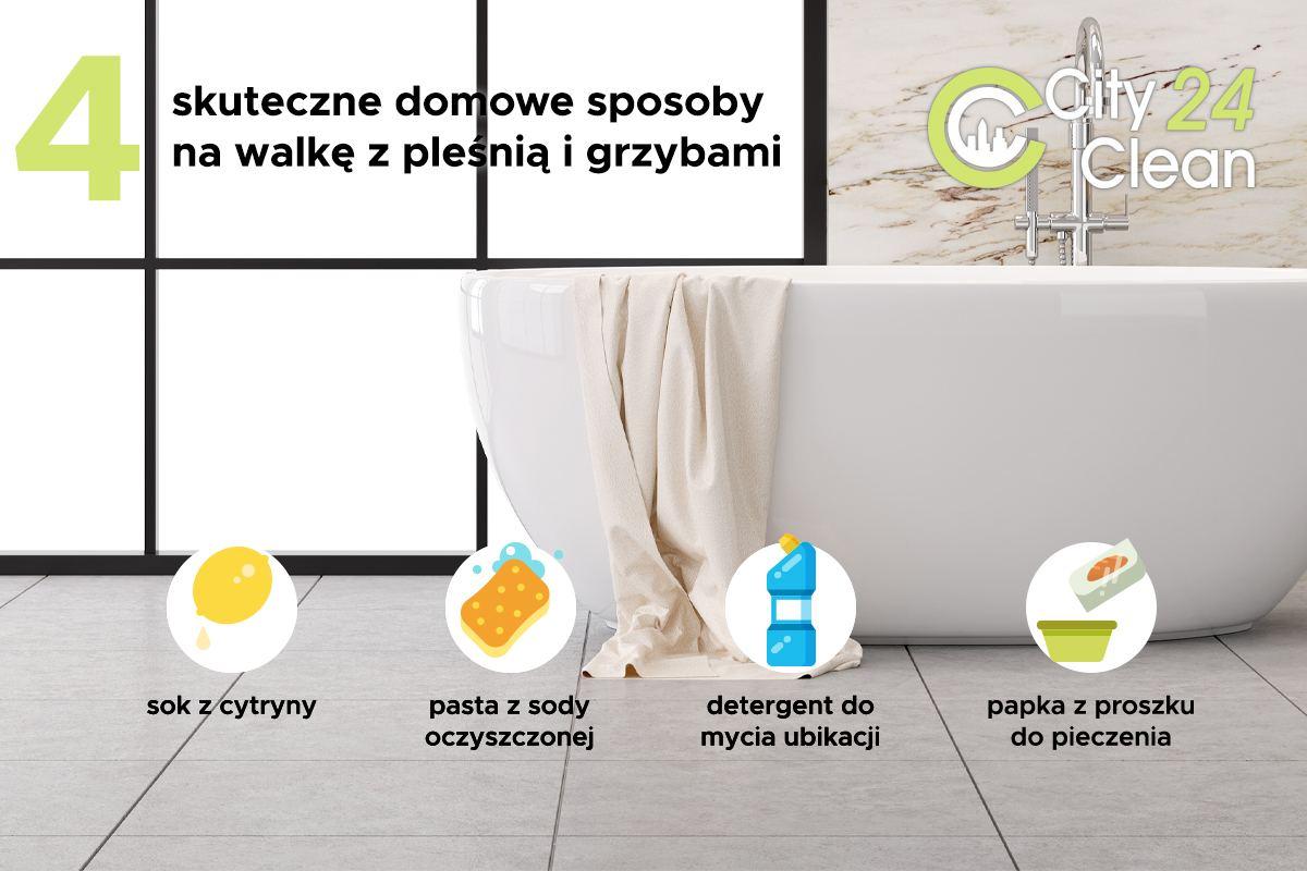 jak walczyć z pleśnią i grzybem. jak czyścić fugi