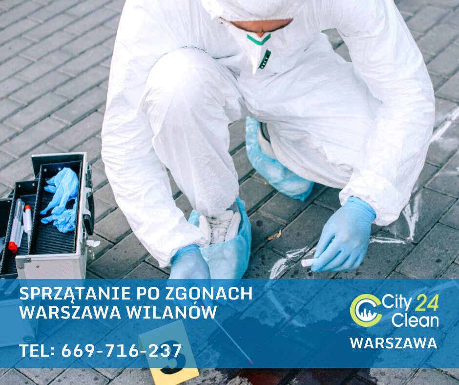 Sprzątanie po zgonach Warszawa Wilanów