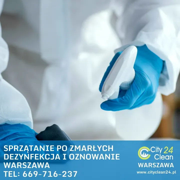 sprzątanie po zmarłych Warszawa